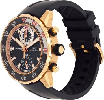 IWC Flyback Chronograph IW376903 18k rose gold 44mm auto watch