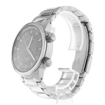 IWC GST IW353702 Steel Black dial 40mm Automatic Alarm