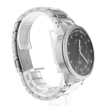 IWC GST IW353702 Steel Black dial 40mm Automatic Alarm