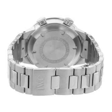 IWC GST IW353702 Steel Black dial 40mm Automatic Alarm
