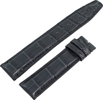 IWC Light Black Alligator Strap (20mm x 18mm) IWC Light Black Alligator Strap (20mm x 18mm)