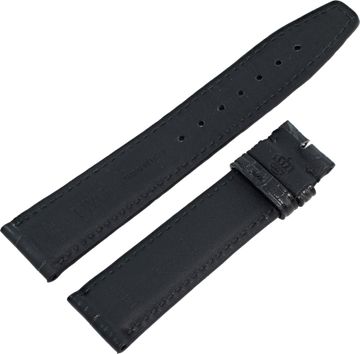 IWC Light Black Alligator Strap (20mm x 18mm)