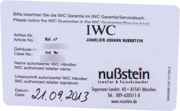 IWC Pilot IWIW326201 Stainless Steel 45mm auto watch
