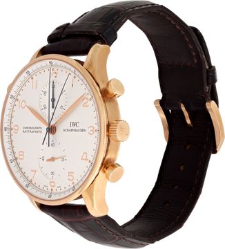IWC Portuguese IW3712-03 18k rose gold 41mm Manual watch