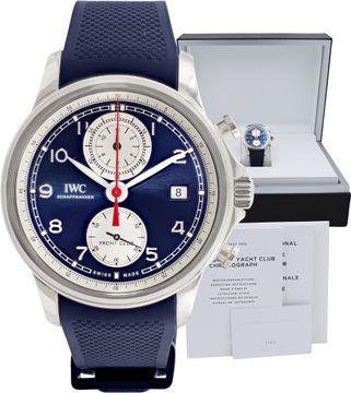 IWC Portuguese IW390507 Stainless Steel 43.5mm auto watch IWC Portuguese "Yacht Club Chronograph" 43.5mm IW390507 Mens Watch Collection