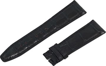 IWC Santoni Black Alligator Strap (22mm x 18mm) IWC Santoni Black Alligator Strap (22mm x 18mm)