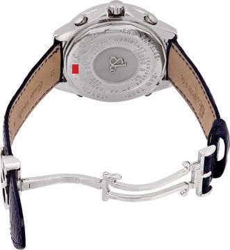 Jacob & Co. Five Time Zones JC-23 Stainless Steel Mother Of Pearl dial 47mm Quar