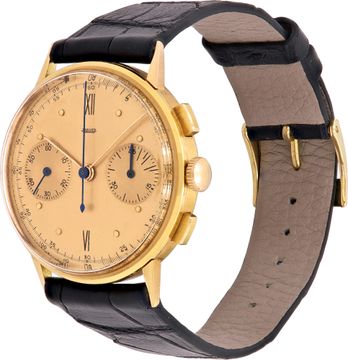 Jaeger Chronograph in 18k rose gold