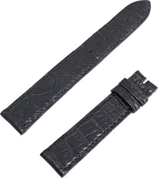 Jaeger Lecoultre black alligator strap (17mm x 16mm) Long side:4.5" inches Short side:2.75" inches Jewelry Collection