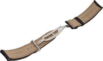 Jaeger LeCoultre black alligator strap (22mm x 20mm)