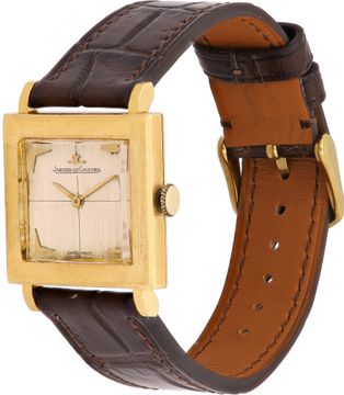Jaeger LeCoultre Classic 1910 18k Yellow Gold    Silver dial 27mm    Manual watc