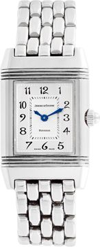 Jaeger LeCoultre Duetto 266.8.11 Stainless Steel Silver dial 28mm Manual