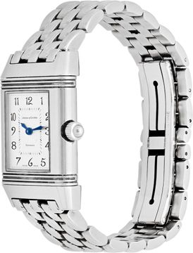 Jaeger LeCoultre Duetto 266.8.11 Stainless Steel Silver dial 28mm Manual