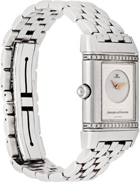 Jaeger LeCoultre Duetto 266.8.11 Stainless Steel Silver dial 28mm Manual