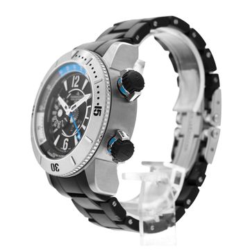 Jaeger LeCoultre Master Compressor Diving Pro Geographic Q185T770 Titanium Black dial 46mm Auto