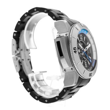 Jaeger LeCoultre Master Compressor Diving Pro Geographic Q185T770 Titanium Black dial 46mm Auto