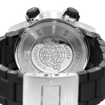 Jaeger LeCoultre Master Compressor Diving Pro Geographic Q185T770 Titanium Black dial 46mm Auto