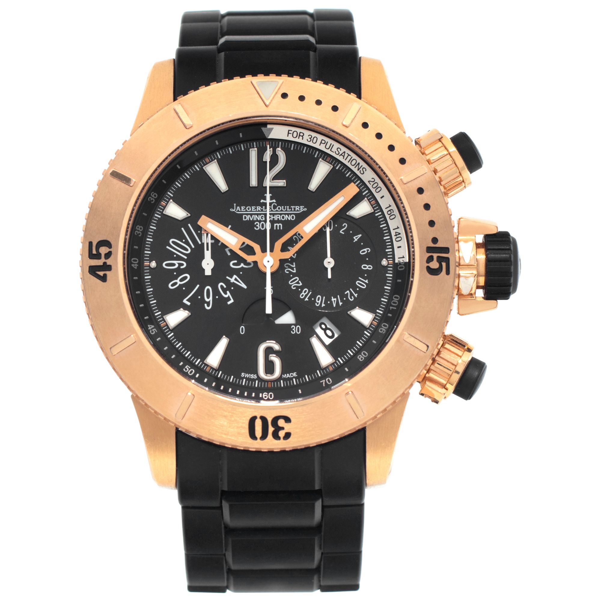 Used Jaeger LeCoultre Master Compressor Q1862740 18k rose