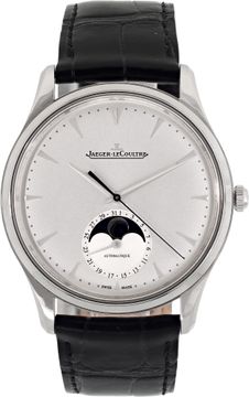 Jaeger LeCoultre Master Moon Q1368420 Stainless Steel Silver dial 39mm Automatic