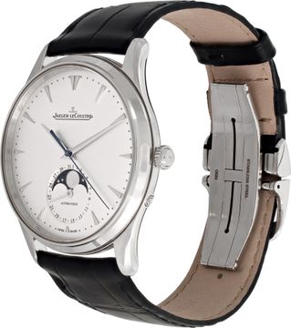 Jaeger LeCoultre Master Moon Q1368420 Stainless Steel Silver dial 39mm Automatic