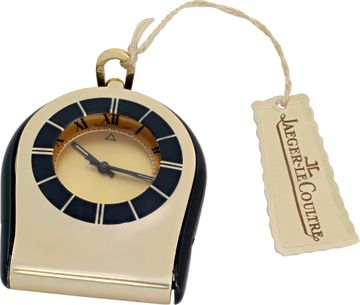 Jaeger-LeCoultre Memovox pocket alarm clock gold plated ref. 11074.71 Jaeger-LeCoultre Memovox pocket alarm clock gold plated ref. 11074.71