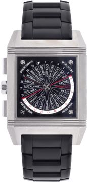 Jaeger LeCoultre Reverso 231.t.50    Titanium    Black dial 36mm    Automatic wa
