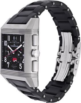 Jaeger LeCoultre Reverso 231.t.50    Titanium    Black dial 36mm    Automatic wa