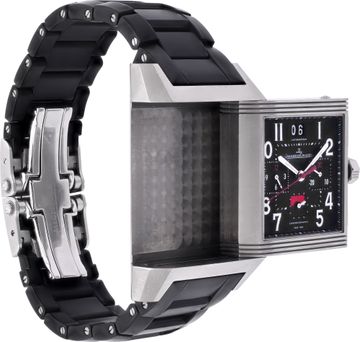 Jaeger LeCoultre Reverso 231.t.50    Titanium    Black dial 36mm    Automatic wa