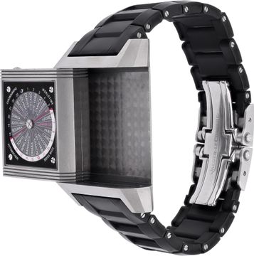 Jaeger LeCoultre Reverso 231.t.50    Titanium    Black dial 36mm    Automatic wa