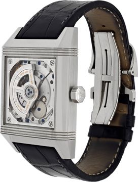 Jaeger LeCoultre Reverso 230.8.77 Stainless Steel 50mm auto watch