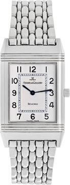 Jaeger LeCoultre Reverso Classique 250.8.86 Stainless Steel White dial 33mm Manu Jaeger LeCoultre Reverso Classique 33mm 250.8.86
