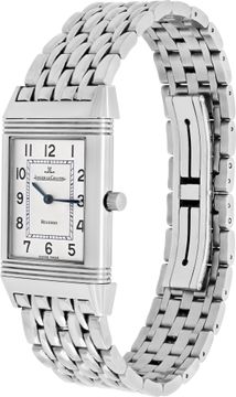 Jaeger LeCoultre Reverso Classique 250.8.86 Stainless Steel White dial 33mm Manu