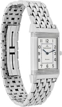 Jaeger LeCoultre Reverso Classique 250.8.86 Stainless Steel White dial 33mm Manu