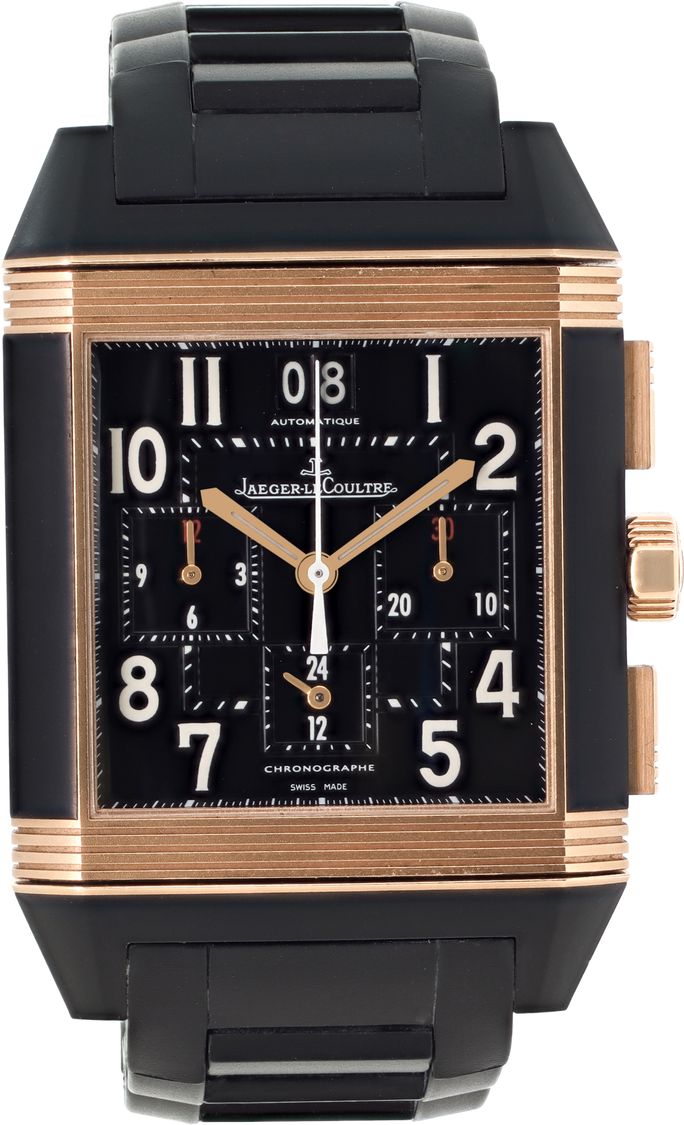 Pre owned Jaeger LeCoultre Square 230 R 45 18k Rose Gold Gray Sons pre-owned-jaeger-lecoultre-square-230-r-45-18k-rose-gold-gray-sons