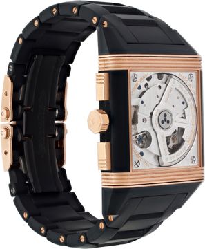 Jaeger LeCoultre Square 230.R.45 18k rose gold 41mm auto watch