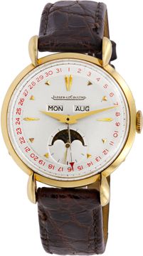 Jaeger LeCoultre Triple Date 36mm 2722 Mens Watch Collection