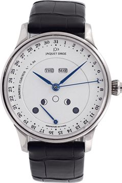 Jaquet Droz Geneve  J0126 18k White Gold 40.5mm auto watch