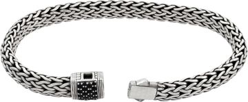 Jhon Hardy Classic Chain 8.5 Black Sapphire Icon Bracelet
