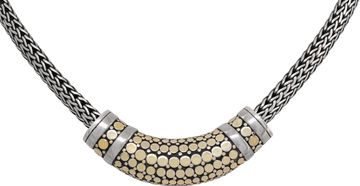 John Hardy 18k and sterling silver necklace