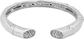 John Hardy Bamboo Bangle In Sterling Silver With Sapphires John Hardy Bamboo Bangle In Sterling Silver With Sapphires Bracelet Collection