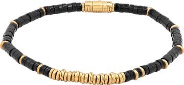 John Hardy Heishi bracelet with 14k yellow gold and onyx John Hardy Heishi bracelet with 14k yellow gold and onyx Bracelet Collection