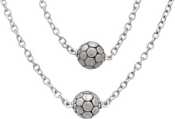 John Hardy Dot Necklace and Earring Set in sterling silver