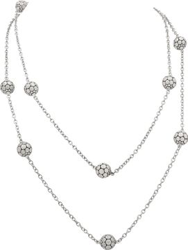 John Hardy Dot Necklace and Earring Set in sterling silver