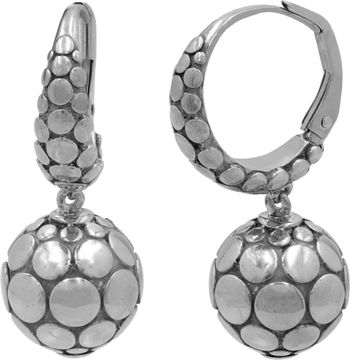 John Hardy Dot Necklace and Earring Set in sterling silver