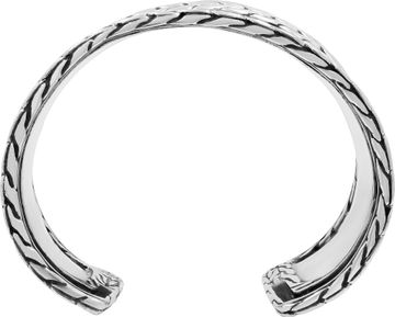 John Hardy "Palu" Collection Hammered Wide Cuff in sterling silver