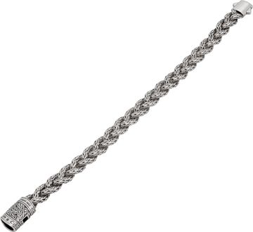John Hardy woven sterling silver bracelet