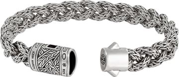John Hardy woven sterling silver bracelet