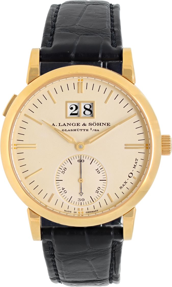 Pre-owned A. Lange & Sohne Langematik 308.021 18k 37mm | Gray & Sons