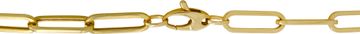 Link chain necklace in 14k gold chain 18 inches long.