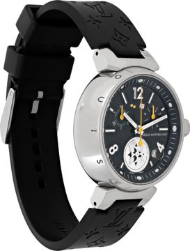 Louis Vuitton Tambour Q132G Stainless Steel 34mm Quartz watch